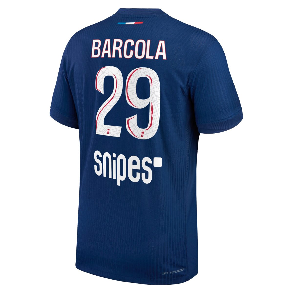 maillot domicile match psg nike dri-fit adv 2425 avec flocage barcola 29 Série | Maillots et Vêtements PSG Exclusifs sur PSG Shop