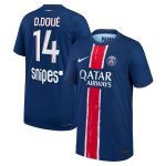 maillot domicile match psg nike dri-fit adv 2425 avec flocage d.doue 14 Série | Maillots et Vêtements PSG Exclusifs sur PSG Shop