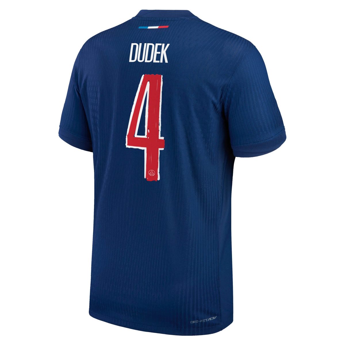 maillot domicile match psg nike dri-fit adv 2425 avec flocage dudek 4 Série | Maillots et Vêtements PSG Exclusifs sur PSG Shop
