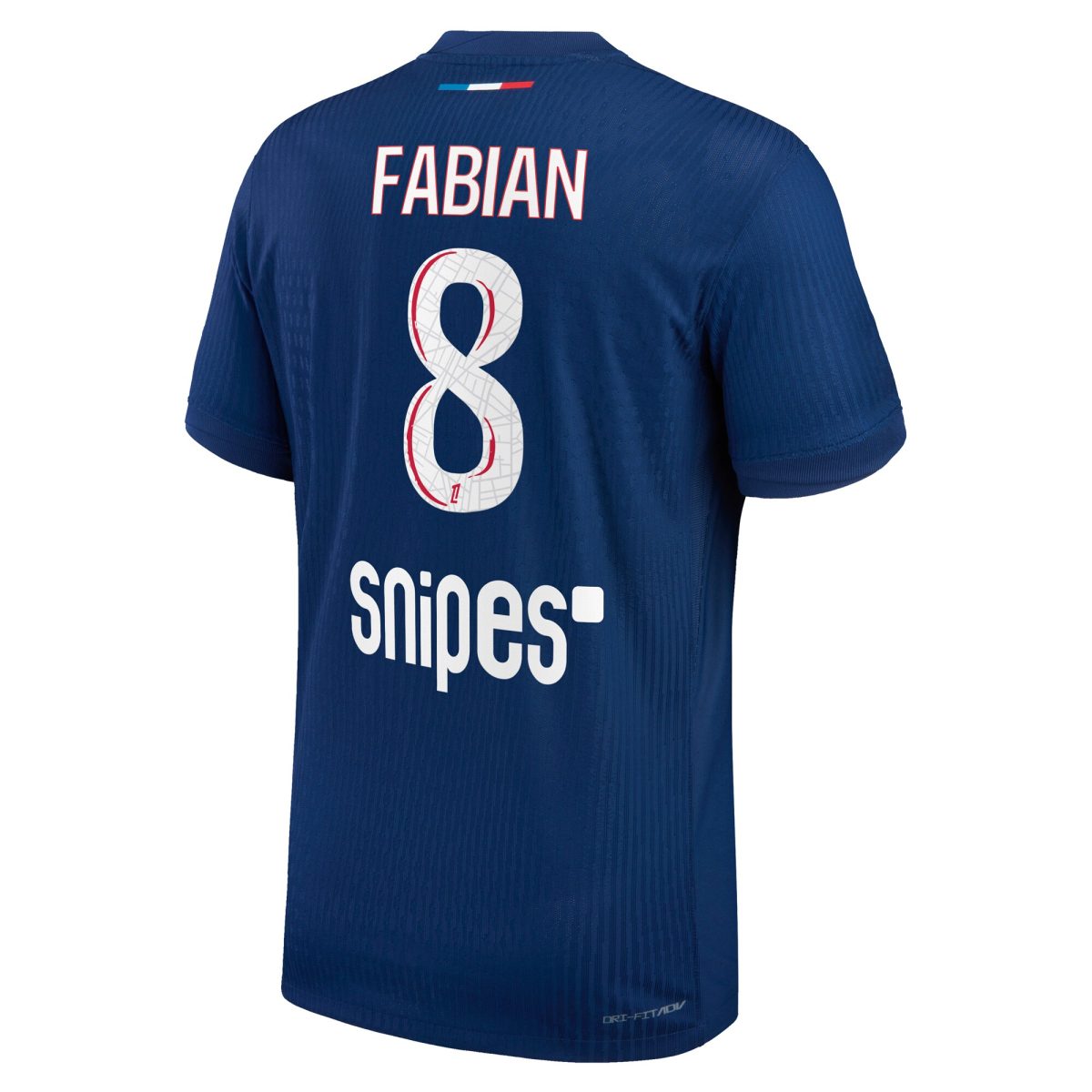 maillot domicile match psg nike dri-fit adv 2425 avec flocage fabian 8 Série | Maillots et Vêtements PSG Exclusifs sur PSG Shop