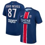 maillot domicile match psg nike dri-fit adv 2425 avec flocage joao neves 87 Série | Maillots et Vêtements PSG Exclusifs sur PSG Shop