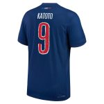 maillot domicile match psg nike dri-fit adv 2425 avec flocage katoto 9 Série | Maillots et Vêtements PSG Exclusifs sur PSG Shop