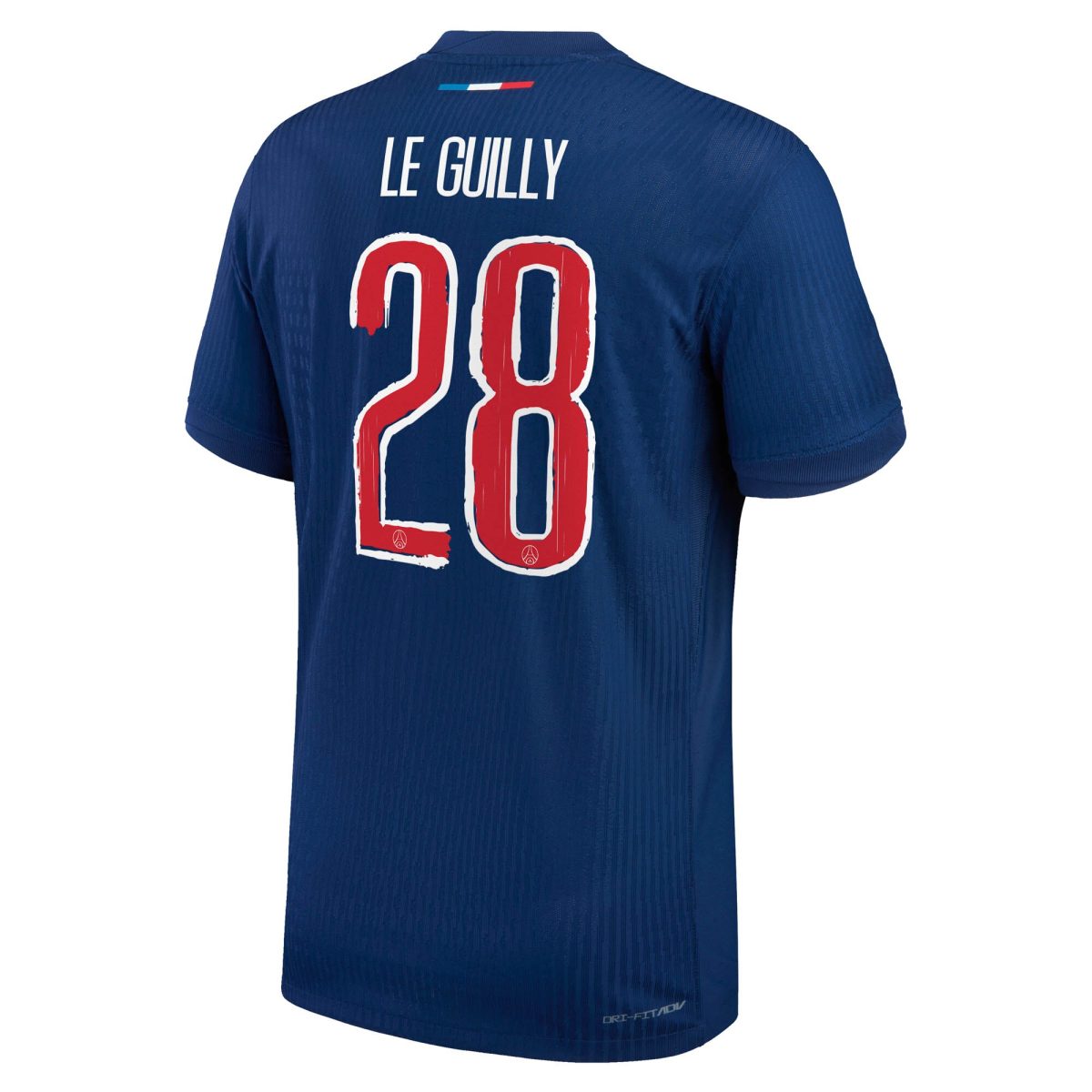maillot domicile match psg nike dri-fit adv 2425 avec flocage le guilly 28 Série | Maillots et Vêtements PSG Exclusifs sur PSG Shop