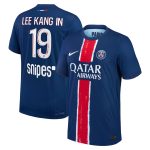 maillot domicile match psg nike dri-fit adv 2425 avec flocage lee kang in 19 Série | Maillots et Vêtements PSG Exclusifs sur PSG Shop