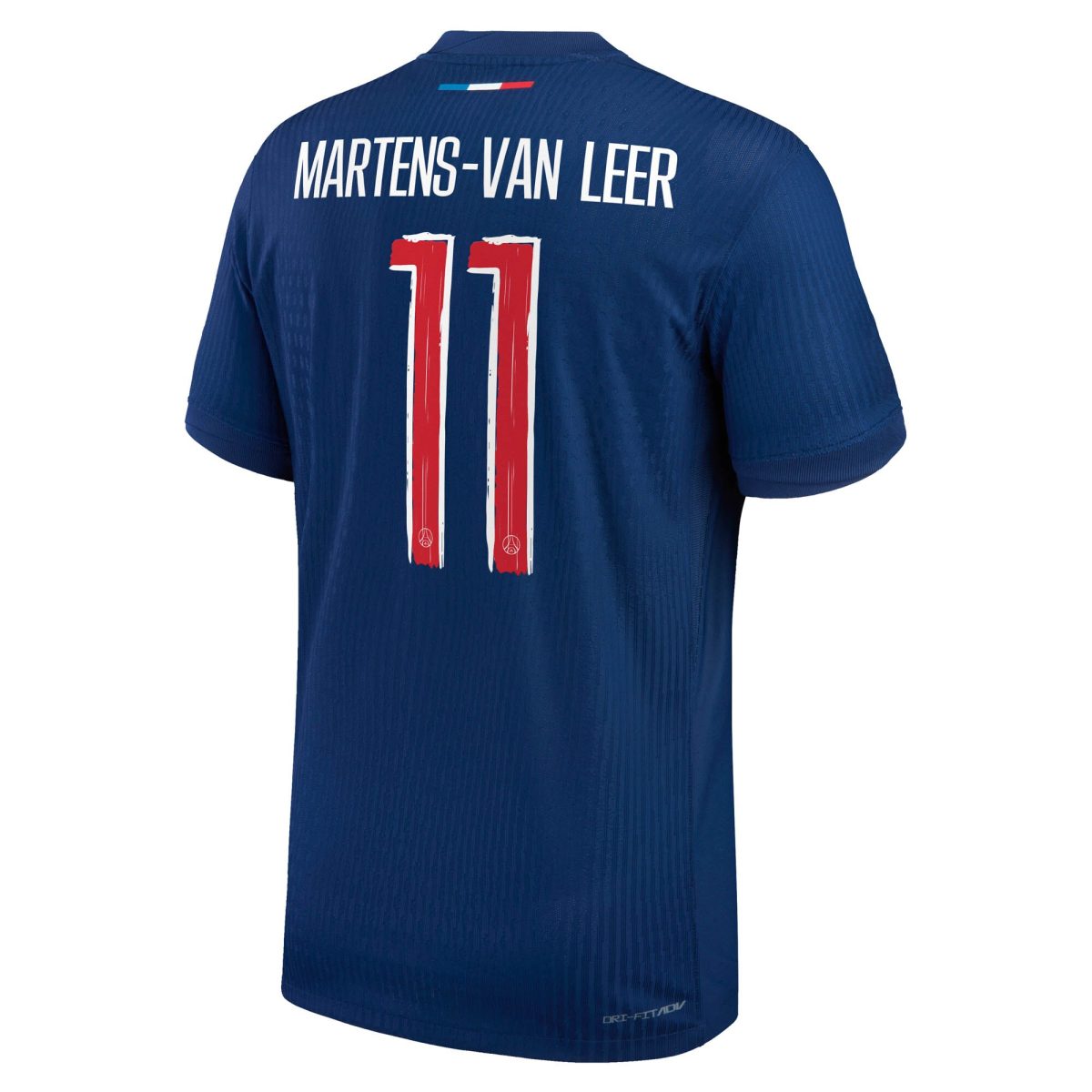 maillot domicile match psg nike dri-fit adv 2425 avec flocage martens-van leer 11 Série | Maillots et Vêtements PSG Exclusifs sur PSG Shop
