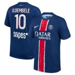 maillot domicile match psg nike dri-fit adv 2425 avec flocage o.dembele 10 Série | Maillots et Vêtements PSG Exclusifs sur PSG Shop