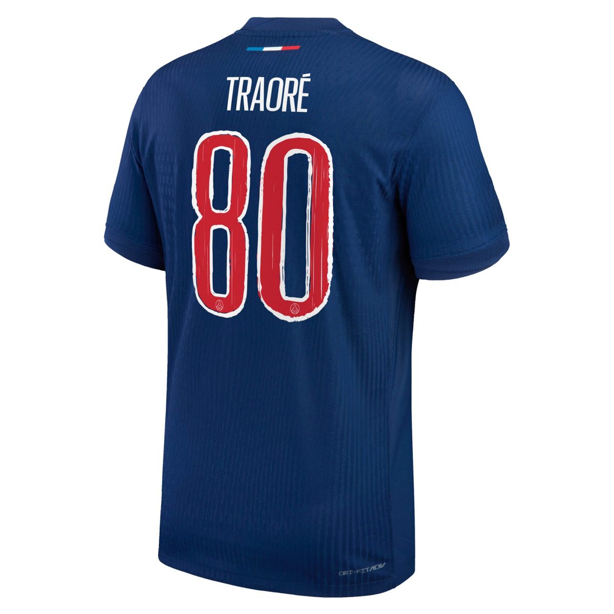 maillot domicile match psg nike dri-fit adv 2425 avec flocage traore 80 Série | Maillots et Vêtements PSG Exclusifs sur PSG Shop