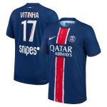 maillot domicile match psg nike dri-fit adv 2425 avec flocage vitinha 17 Série | Maillots et Vêtements PSG Exclusifs sur PSG Shop
