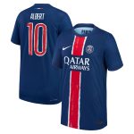 maillot domicile match psg nike dri-fit adv 2425 – enfant avec flocage albert 10 Série | Maillots et Vêtements PSG Exclusifs sur PSG Shop