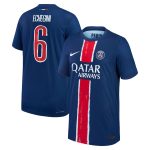 maillot domicile match psg nike dri-fit adv 2425 – enfant avec flocage echegini 6 Série | Maillots et Vêtements PSG Exclusifs sur PSG Shop