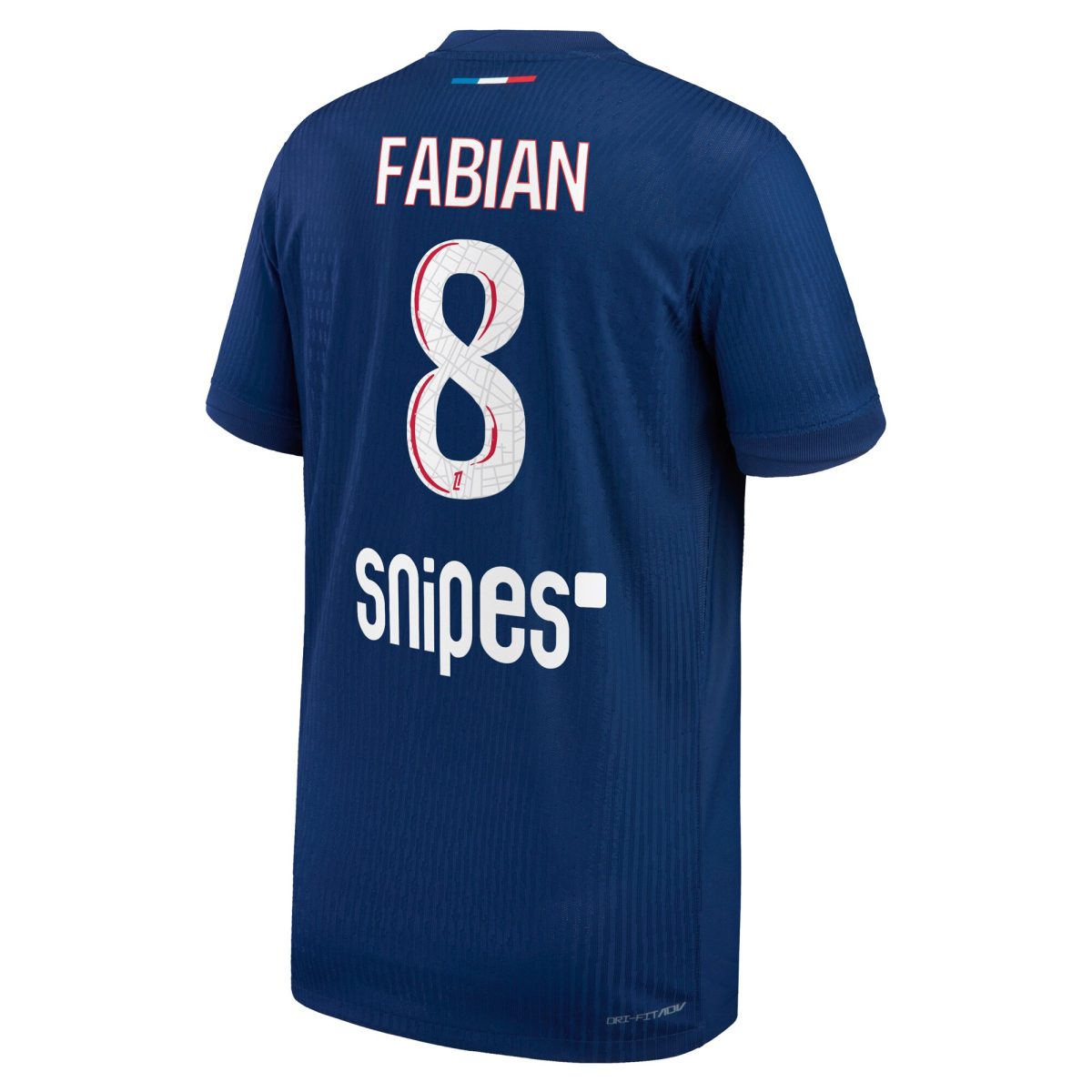 maillot domicile match psg nike dri-fit adv 2425 – enfant avec flocage fabian 8 Série | Maillots et Vêtements PSG Exclusifs sur PSG Shop