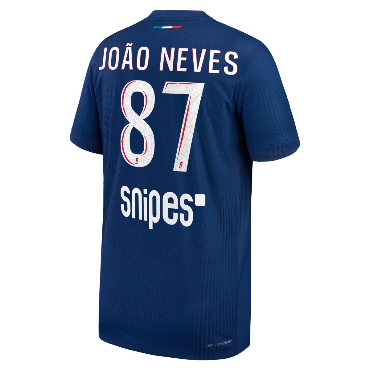 maillot domicile match psg nike dri-fit adv 2425 – enfant avec flocage joao neves 87 Série | Maillots et Vêtements PSG Exclusifs sur PSG Shop