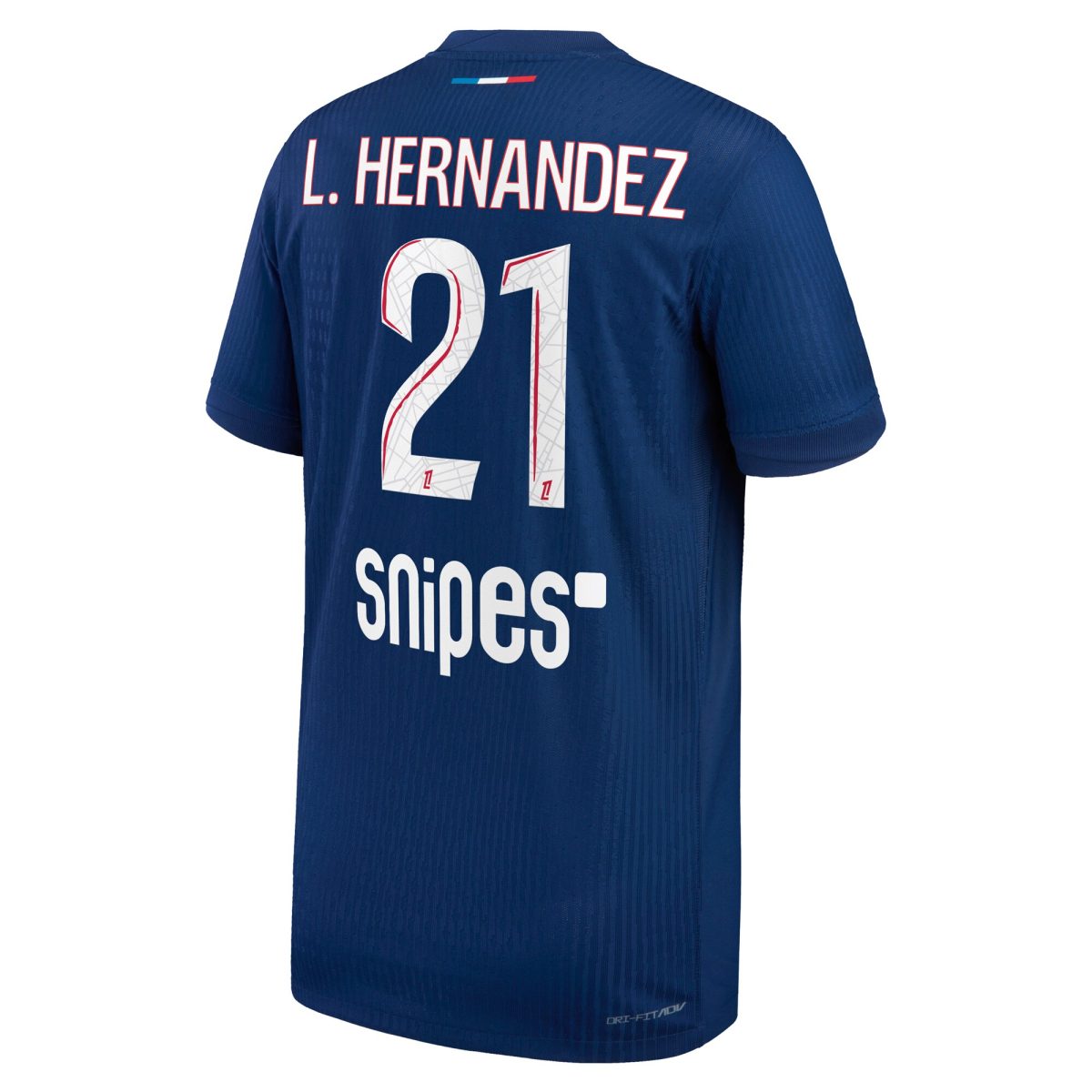 maillot domicile match psg nike dri-fit adv 2425 – enfant avec flocage l.hernandez 21 Série | Maillots et Vêtements PSG Exclusifs sur PSG Shop