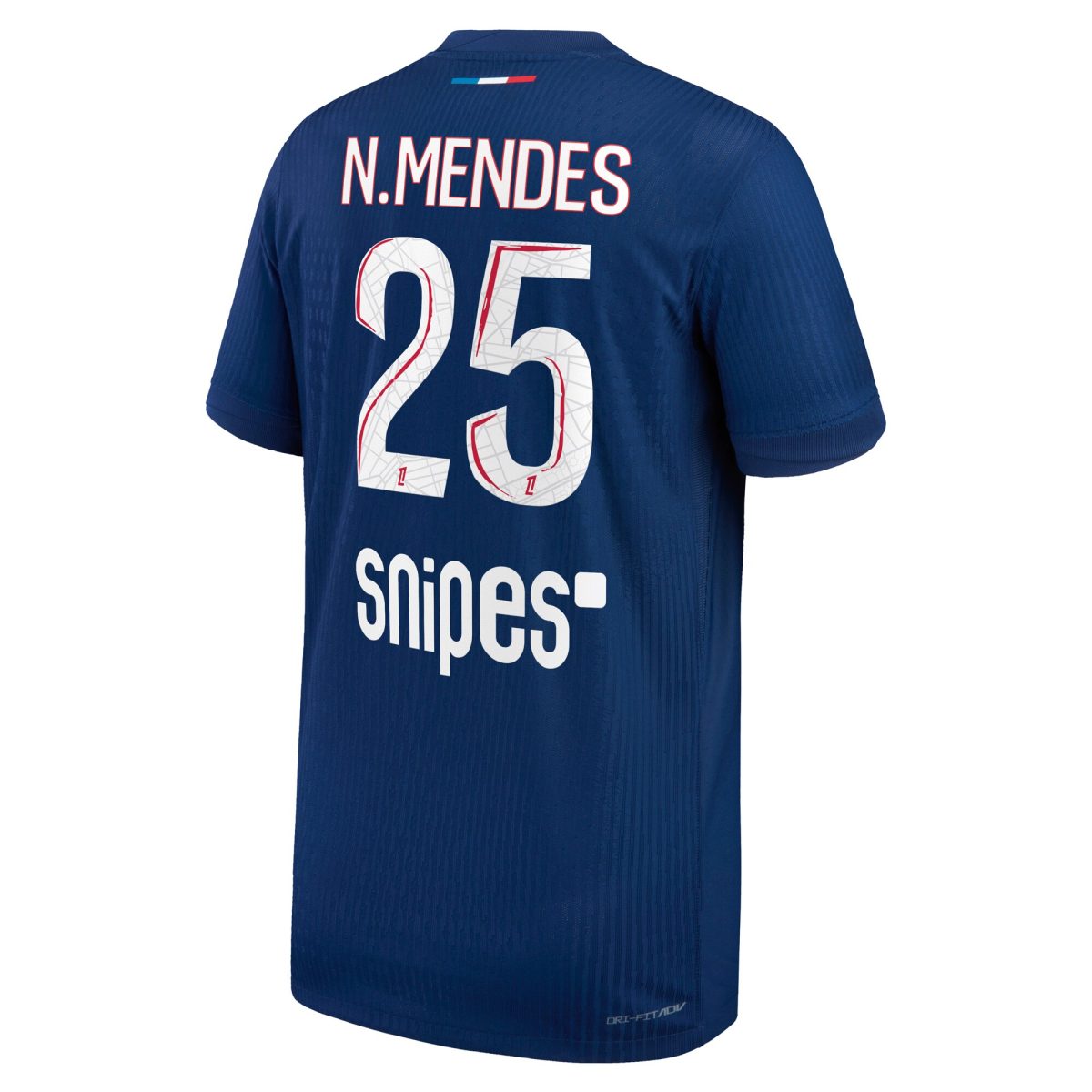 maillot domicile match psg nike dri-fit adv 2425 – enfant avec flocage n.mendes 25 Série | Maillots et Vêtements PSG Exclusifs sur PSG Shop