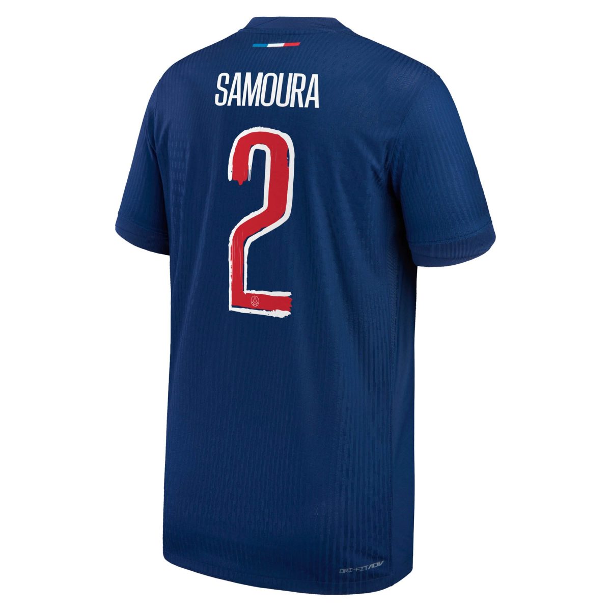 maillot domicile match psg nike dri-fit adv 2425 – enfant avec flocage samoura 2 Série | Maillots et Vêtements PSG Exclusifs sur PSG Shop