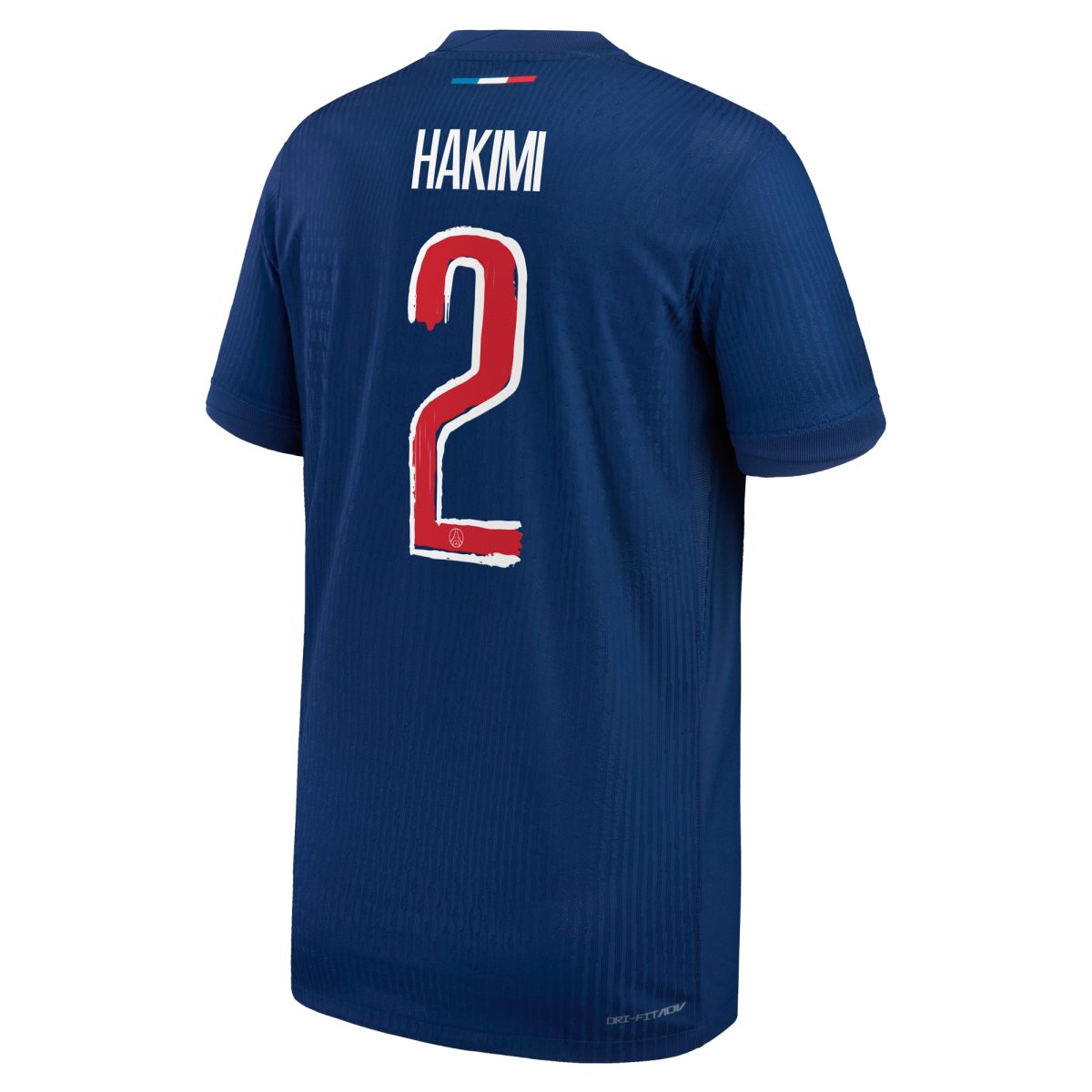 maillot domicile match psg nike dri-fit adv 2425 – enfant – flocage coupe hakimi 2 Série | Maillots et Vêtements PSG Exclusifs sur PSG Shop