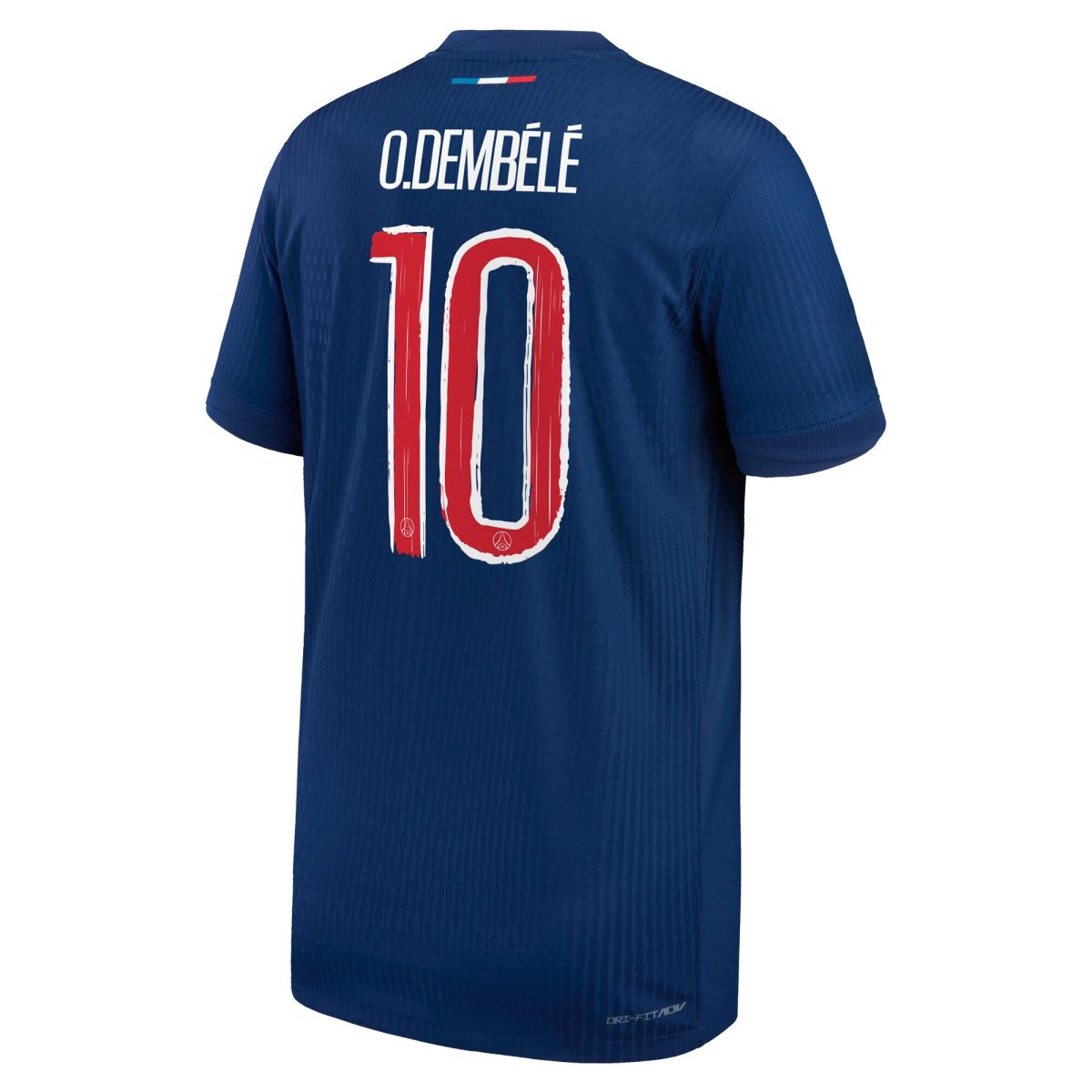 maillot domicile match psg nike dri-fit adv 2425 – enfant – flocage coupe o.dembele 10 Série | Maillots et Vêtements PSG Exclusifs sur PSG Shop