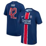 maillot domicile match psg nike dri-fit adv 2425 – enfant – flocage coupe zague 42 Série | Maillots et Vêtements PSG Exclusifs sur PSG Shop