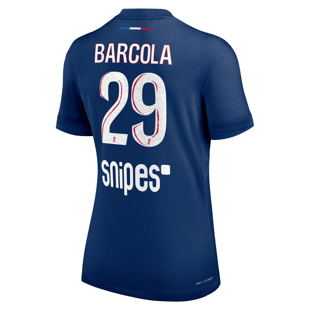 maillot domicile match psg nike dri-fit adv 2425 – femme avec flocage barcola 29 Série | Maillots et Vêtements PSG Exclusifs sur PSG Shop
