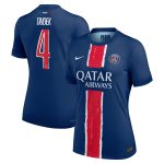 maillot domicile match psg nike dri-fit adv 2425 – femme avec flocage dudek 4 Série | Maillots et Vêtements PSG Exclusifs sur PSG Shop