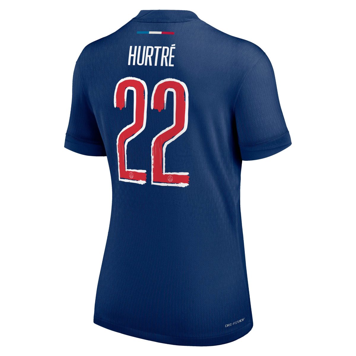 maillot domicile match psg nike dri-fit adv 2425 – femme avec flocage hurtre 22 Série | Maillots et Vêtements PSG Exclusifs sur PSG Shop