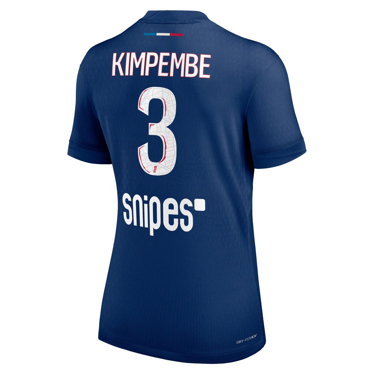 maillot domicile match psg nike dri-fit adv 2425 – femme avec flocage kimpembe 3 Série | Maillots et Vêtements PSG Exclusifs sur PSG Shop