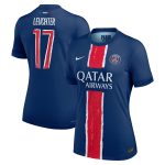 maillot domicile match psg nike dri-fit adv 2425 – femme avec flocage leuchter 17 Série | Maillots et Vêtements PSG Exclusifs sur PSG Shop