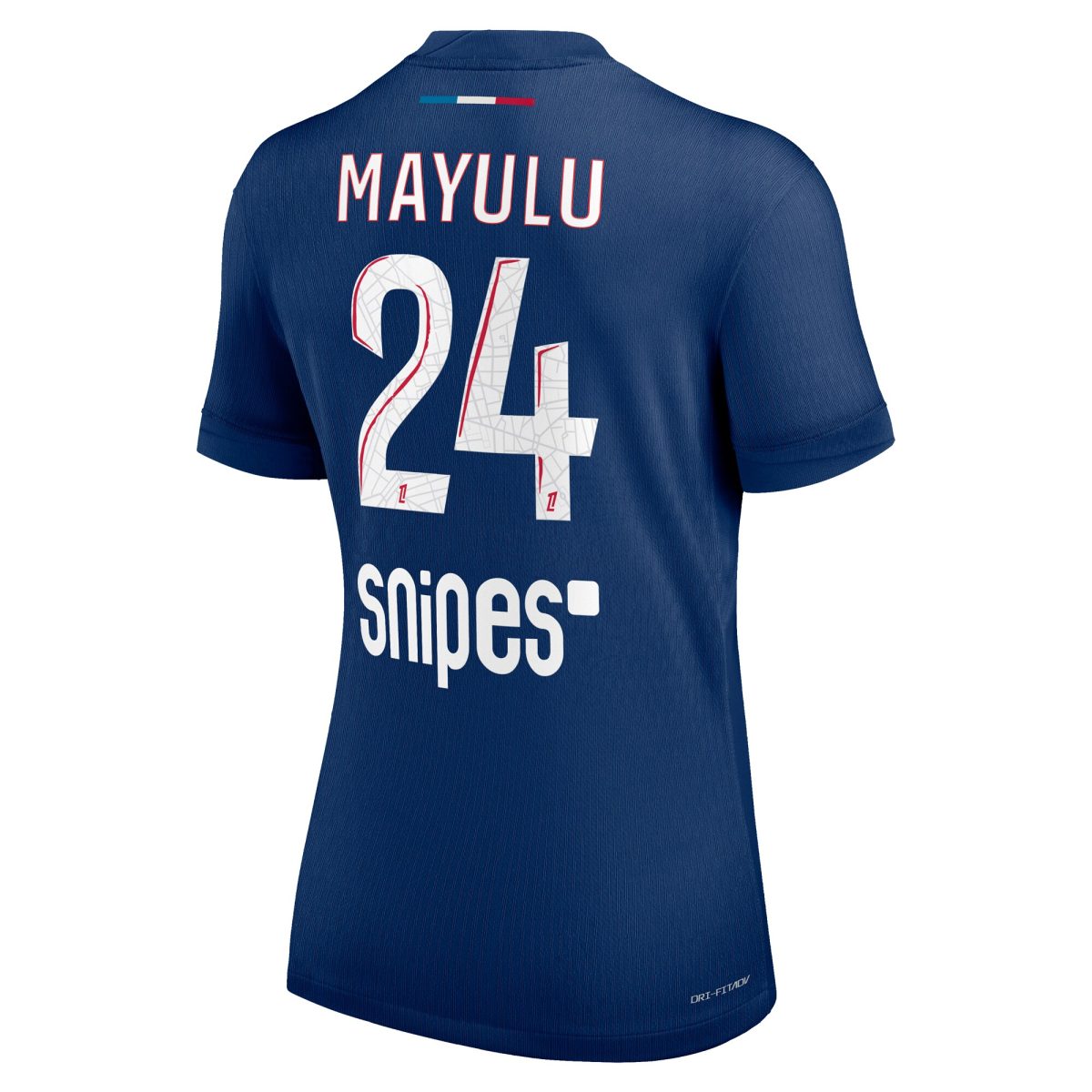 maillot domicile match psg nike dri-fit adv 2425 – femme avec flocage mayulu 24 Série | Maillots et Vêtements PSG Exclusifs sur PSG Shop
