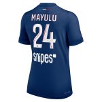maillot domicile match psg nike dri-fit adv 2425 – femme avec flocage mayulu 24 Série | Maillots et Vêtements PSG Exclusifs sur PSG Shop