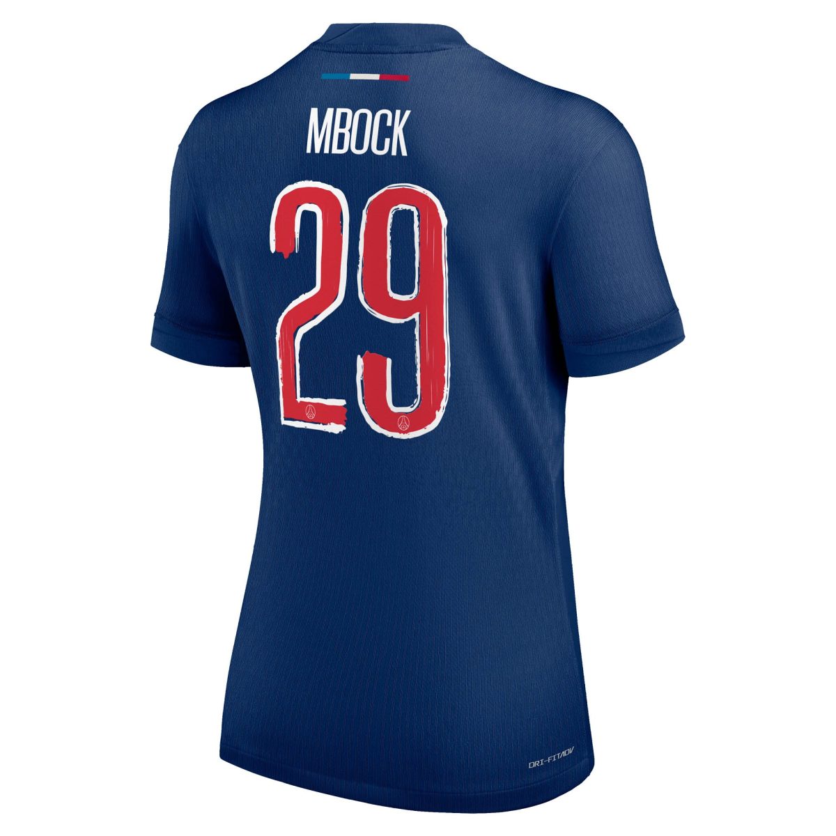 maillot domicile match psg nike dri-fit adv 2425 – femme avec flocage mbock 29 Série | Maillots et Vêtements PSG Exclusifs sur PSG Shop