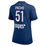 maillot domicile match psg nike dri-fit adv 2425 – femme avec flocage pacho 51 Série | Maillots et Vêtements PSG Exclusifs sur PSG Shop