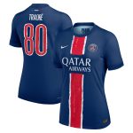 maillot domicile match psg nike dri-fit adv 2425 – femme avec flocage traore 80 Série | Maillots et Vêtements PSG Exclusifs sur PSG Shop