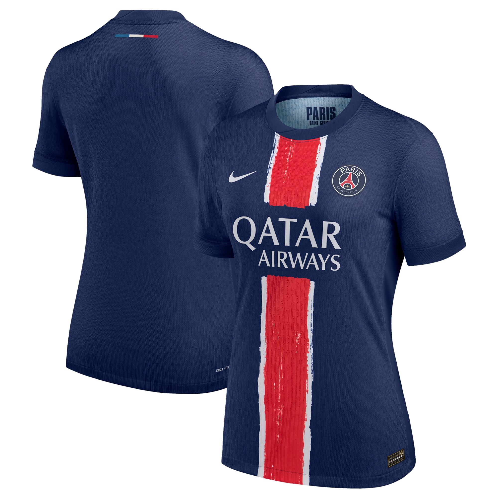 maillot domicile match psg nike dri-fit adv 2425 – femme avec impression personnalisee Série | Maillots et Vêtements PSG Exclusifs sur PSG Shop