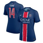 maillot domicile match psg nike dri-fit adv 2425 – femme – flocage coupe d.doue 14 Série | Maillots et Vêtements PSG Exclusifs sur PSG Shop