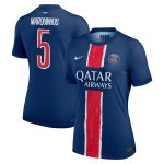 maillot domicile match psg nike dri-fit adv 2425 – femme – flocage coupe marquinhos 5 Série | Maillots et Vêtements PSG Exclusifs sur PSG Shop