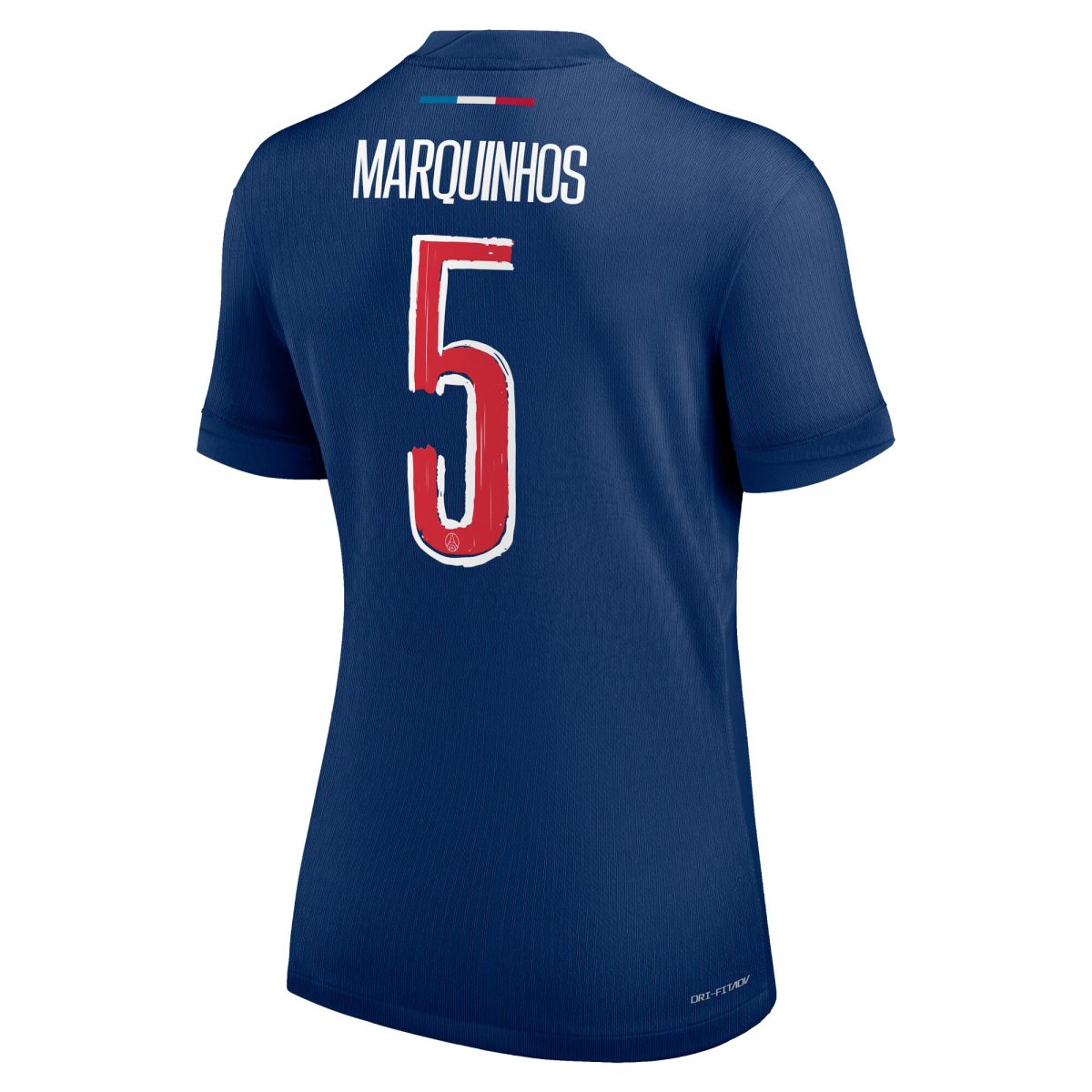 maillot domicile match psg nike dri-fit adv 2425 – femme – flocage coupe marquinhos 5 Série | Maillots et Vêtements PSG Exclusifs sur PSG Shop