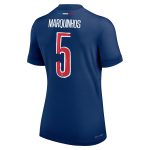maillot domicile match psg nike dri-fit adv 2425 – femme – flocage coupe marquinhos 5 Série | Maillots et Vêtements PSG Exclusifs sur PSG Shop