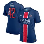 maillot domicile match psg nike dri-fit adv 2425 – femme – flocage coupe zague 42 Série | Maillots et Vêtements PSG Exclusifs sur PSG Shop