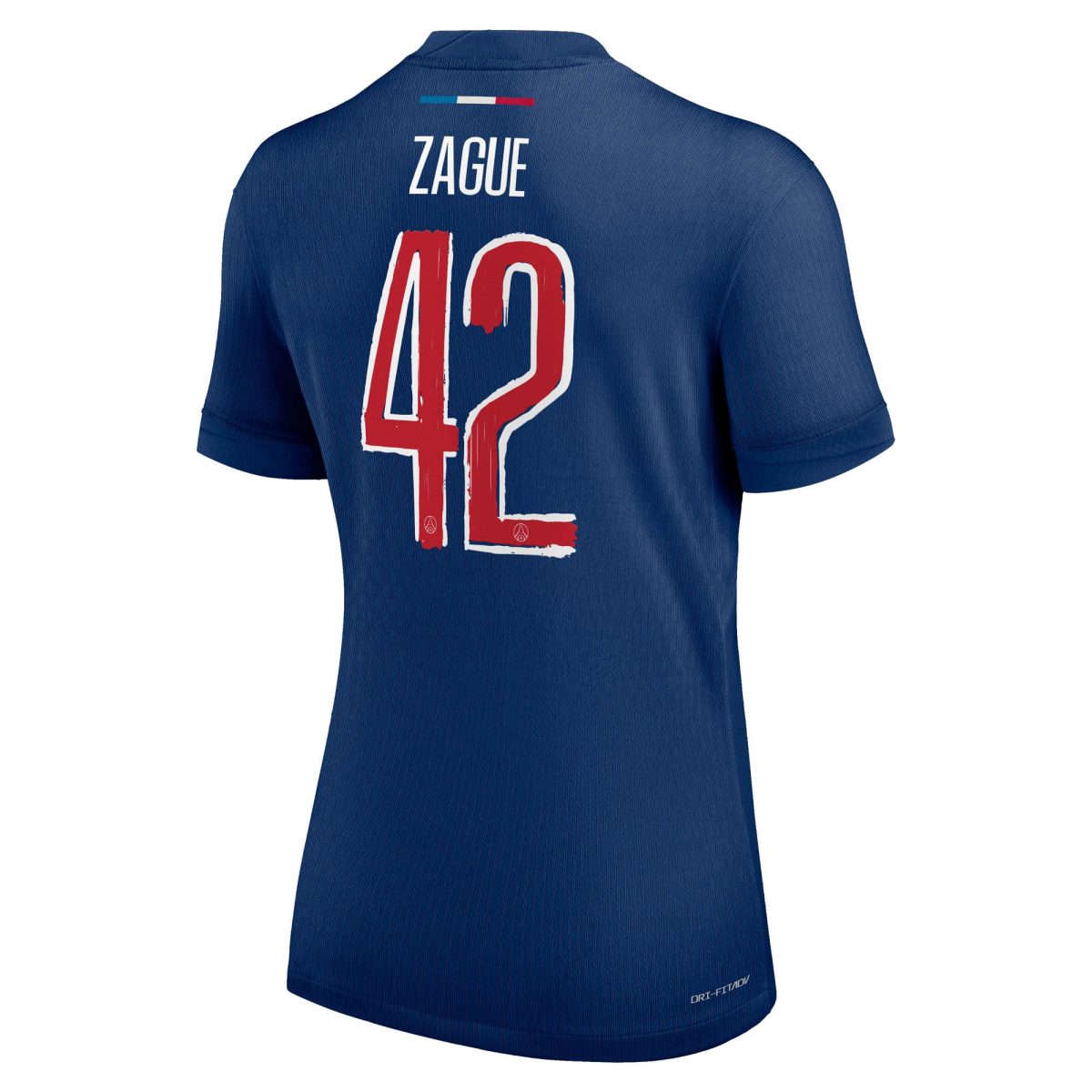 maillot domicile match psg nike dri-fit adv 2425 – femme – flocage coupe zague 42 Série | Maillots et Vêtements PSG Exclusifs sur PSG Shop