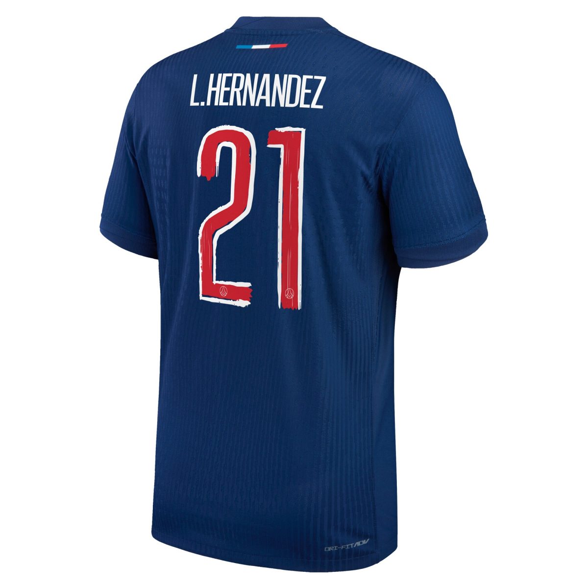 maillot domicile match psg nike dri-fit adv 2425 – flocage coupe l.hernandez 21 Série | Maillots et Vêtements PSG Exclusifs sur PSG Shop