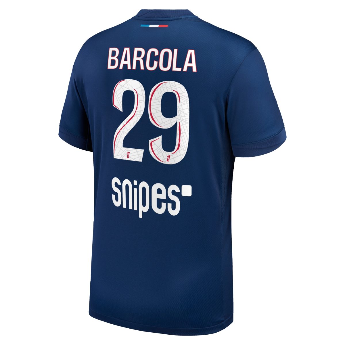 maillot domicile stadium psg nike 2425 avec flocage barcola 29 Série | Maillots et Vêtements PSG Exclusifs sur PSG Shop