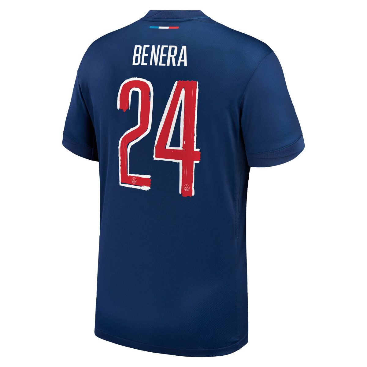 maillot domicile stadium psg nike 2425 avec flocage benera 24 Série | Maillots et Vêtements PSG Exclusifs sur PSG Shop