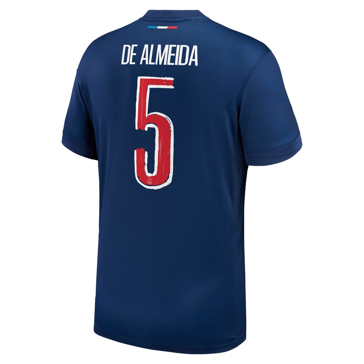 maillot domicile stadium psg nike 2425 avec flocage de almeida 5 Série | Maillots et Vêtements PSG Exclusifs sur PSG Shop