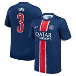 maillot domicile stadium psg nike 2425 avec flocage dunn 3 Série | Maillots et Vêtements PSG Exclusifs sur PSG Shop