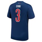 maillot domicile stadium psg nike 2425 avec flocage dunn 3 Série | Maillots et Vêtements PSG Exclusifs sur PSG Shop