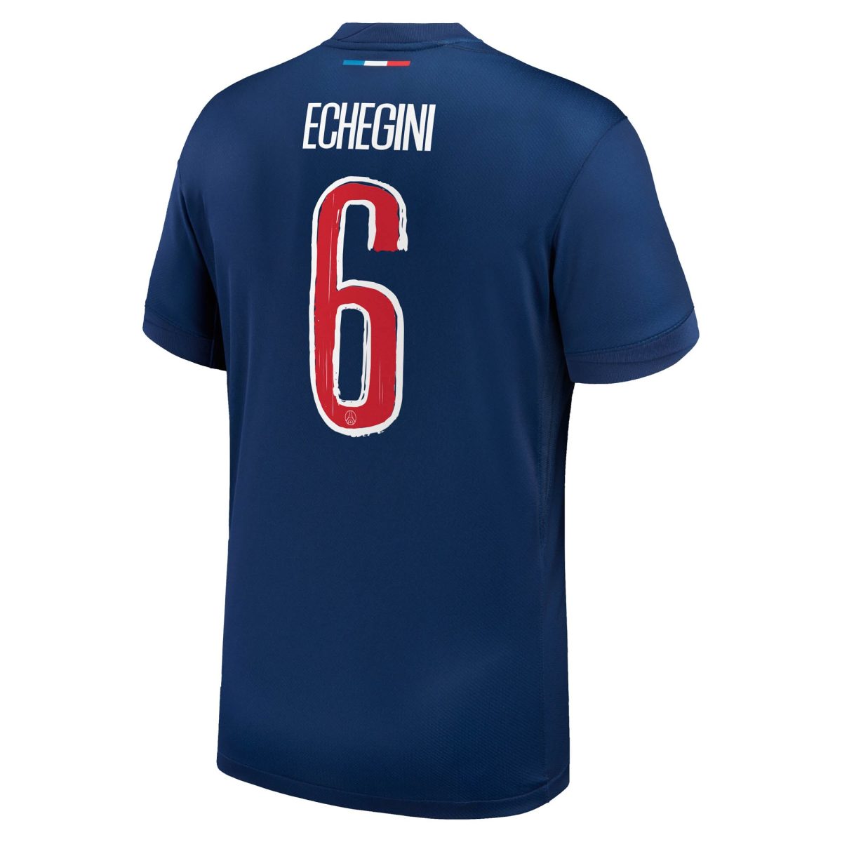 maillot domicile stadium psg nike 2425 avec flocage echegini 6 Série | Maillots et Vêtements PSG Exclusifs sur PSG Shop