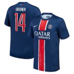 maillot domicile stadium psg nike 2425 avec flocage groenen 14 Série | Maillots et Vêtements PSG Exclusifs sur PSG Shop
