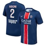 maillot domicile stadium psg nike 2425 avec flocage hakimi 2 Série | Maillots et Vêtements PSG Exclusifs sur PSG Shop