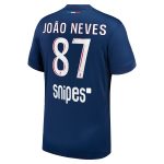 maillot domicile stadium psg nike 2425 avec flocage joao neves 87 Série | Maillots et Vêtements PSG Exclusifs sur PSG Shop