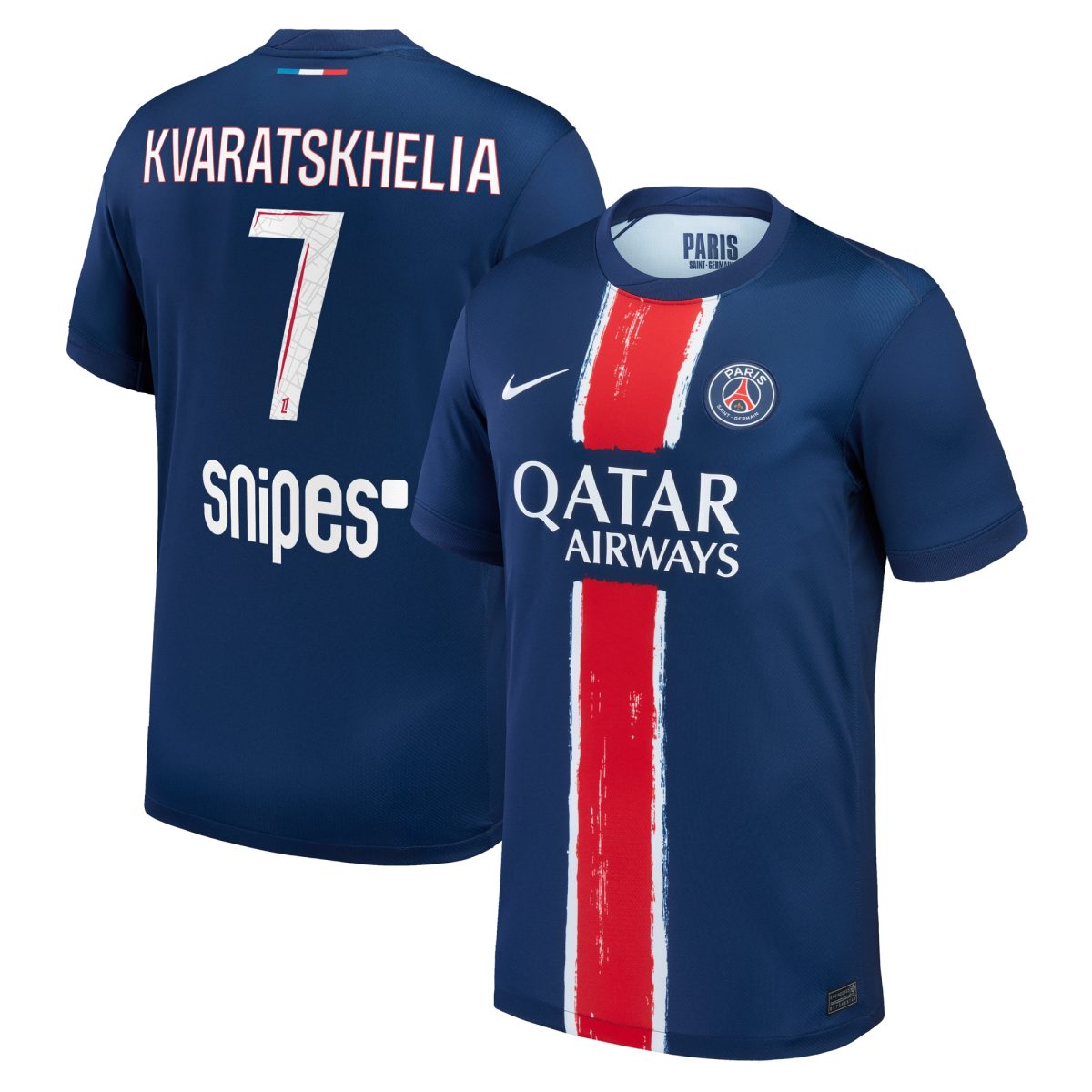 maillot domicile stadium psg nike 2425 avec flocage kvaratskhelia 7 Série | Maillots et Vêtements PSG Exclusifs sur PSG Shop
